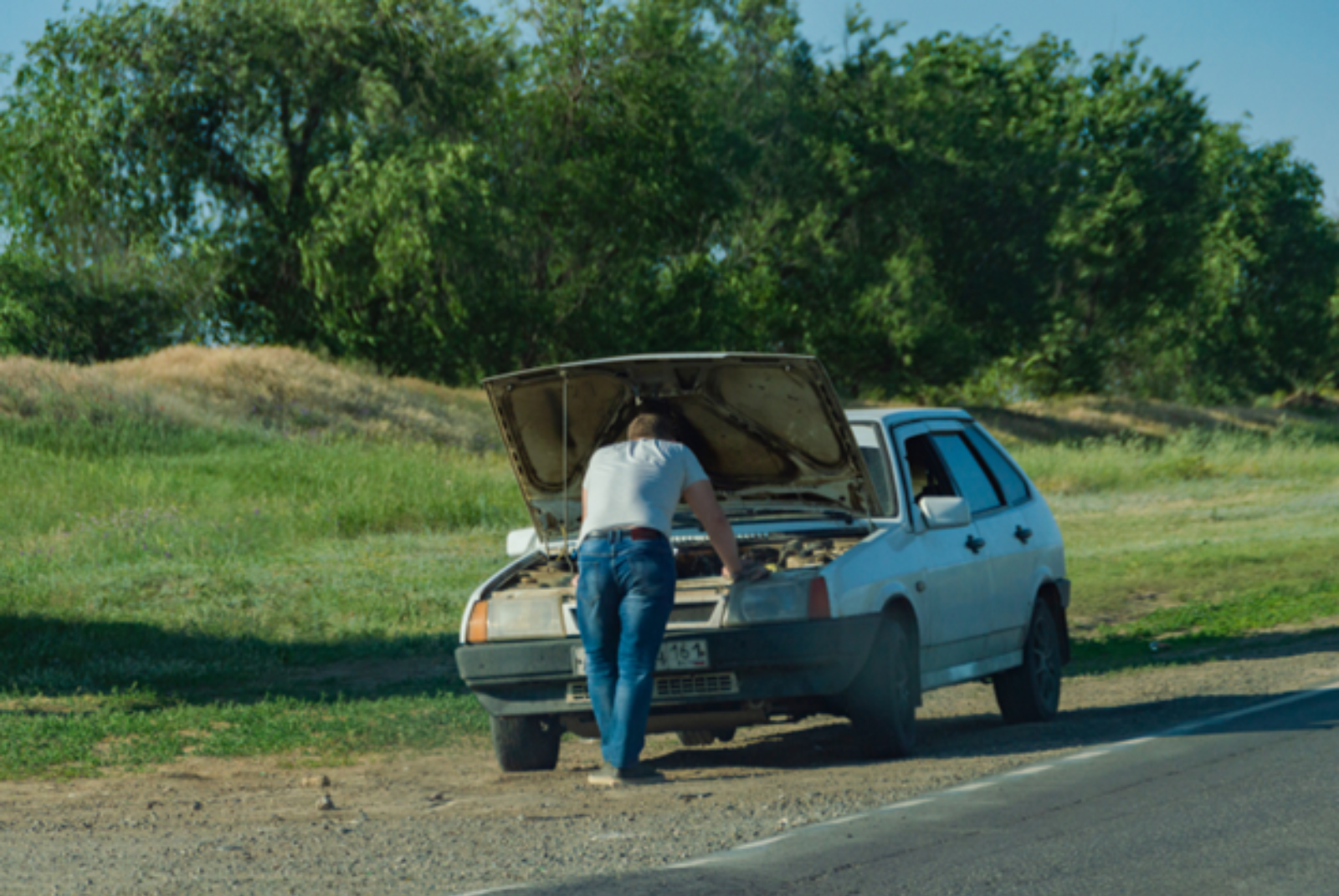 Vehicle During Roadside Assistance